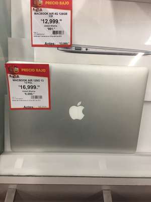 Walmart Puebla: MacBook Air año 2018 con $6000 de descuento