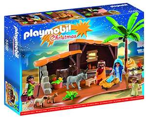 Amazon prime Playmobil Nacimiento del Establo con Pesebre