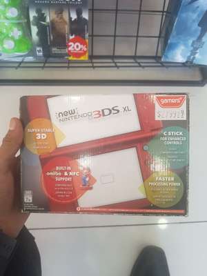 Gamers: New NINTENDO 3DS XL Roja Liquidación