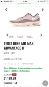 Innovasport: Tenis Nike Air Max Advantage II mujer
