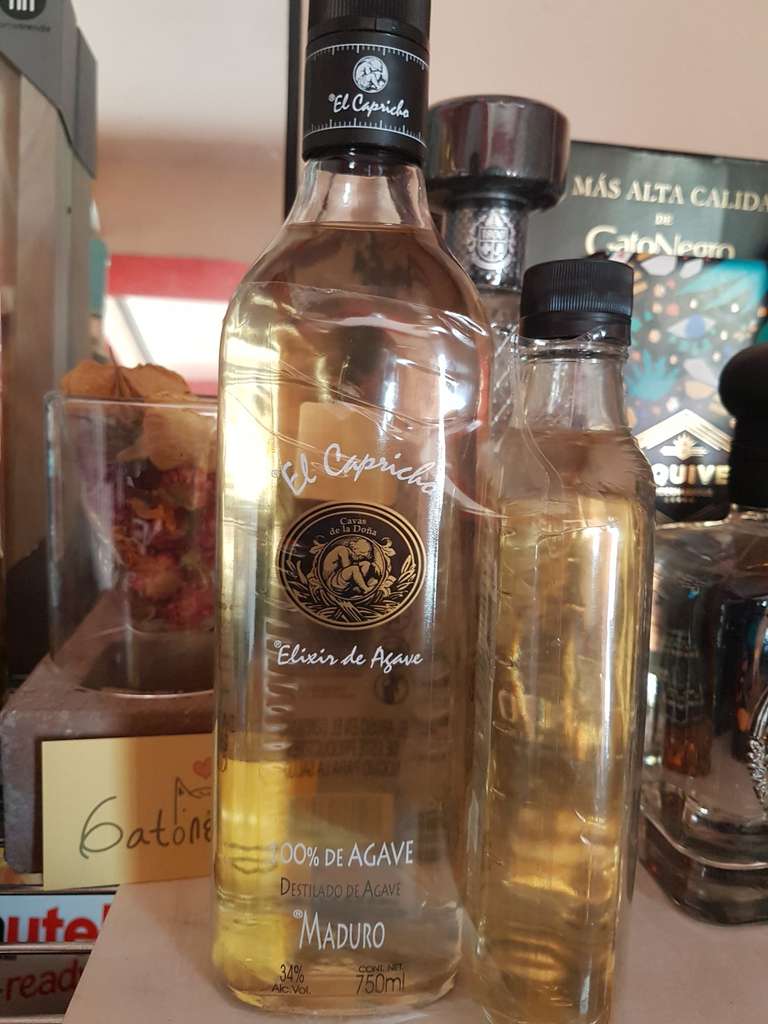 Soriana Buenavista CDMX: Elixir de agave "El capricho" con botellita de regalo