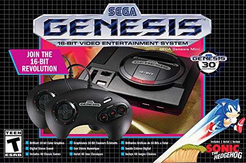 Amazon Preventa Consola Sega Genesis Mini Classics Edition