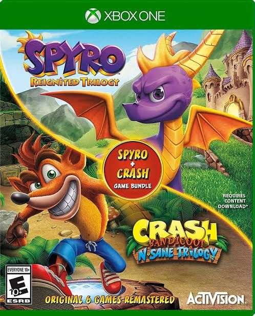 Microsoft Store: Lote de juego Spyro + Crash Remastered