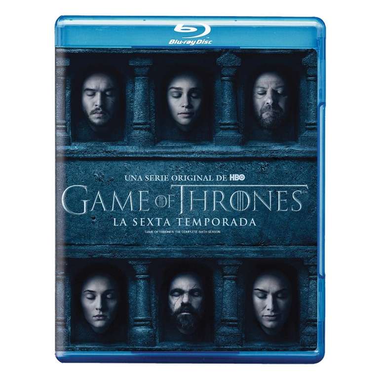 Walmart en línea: Blu-ray o DVD Sexta temporada de Game Of Thrones