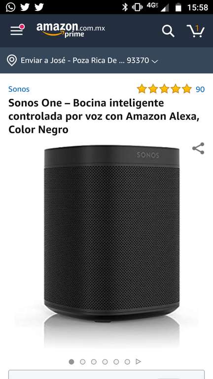 Amazon: Sonos One