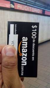Experiencia Amazon - 100 pesos de descuento (módulo físico Amazon)