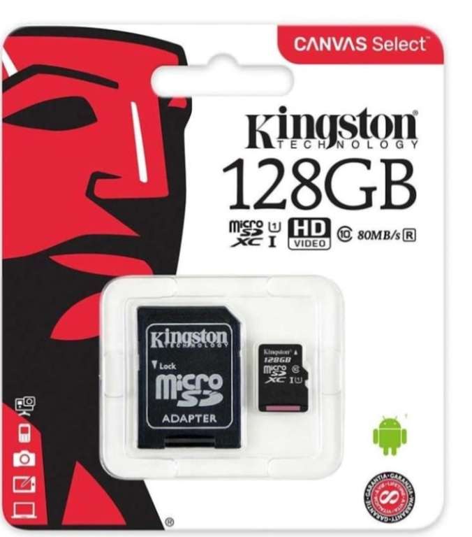 Walmart: Memoria Micro SD 128 GB KS