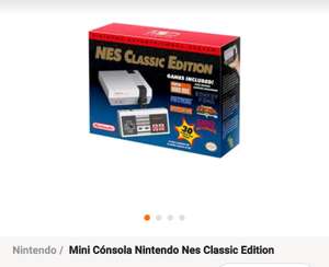 Linio: Consola NES mini classic $1299 con PayPal
