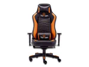 PCel: Silla Gaming Yeyian Fury YAR-950, reclinable. Color Naranja.