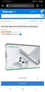 Walmart: Xbox one 500 GB reacondicionada