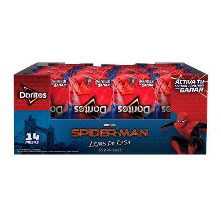 Sam's Club: Doritos Sabritas Spiderman 14 pzas de 62g no en todas las tiendas tienen stock