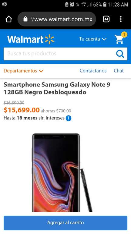 Walmart: Samsung Galaxy Note 9