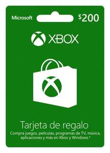 Walmart: Tarjeta Xbox Live $200