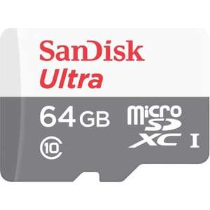 Ofi: Sandisk Ultra 64 GB + envío (compra mínima 3 piezas)