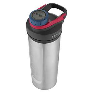 Amazon: Contigo Vaccuum-Insulated Shake & Go Fit Stainless Steel Shaker Bottle, 24 oz, Dusted Navy