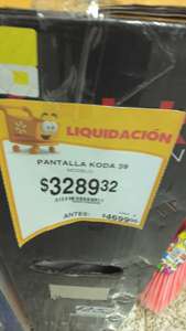 Walmart: Pantalla Kodak a $3289.32 de 39 pulgadas HD