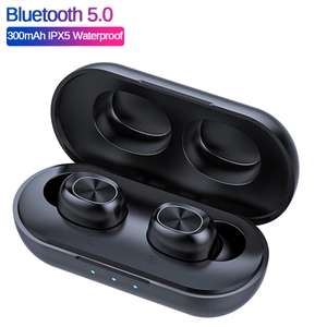 Aliexpress: Audifonos inalámbricos Bluetooth B5 TWS 5,0 (a prueba de agua)