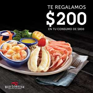 Descuento de $200 en Red Lobster