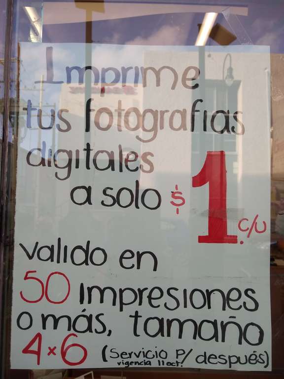 Farmacias Guadalajara: Impresión de fotografías $1 a partir de 50