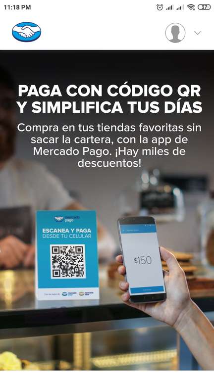 Mercadopago PAGO QR promoción actualizado