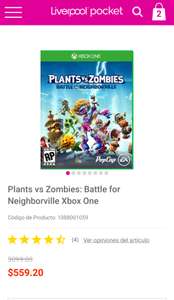 Liverpool: Plants vs Zombies: Battle for Neighborville Xbox One