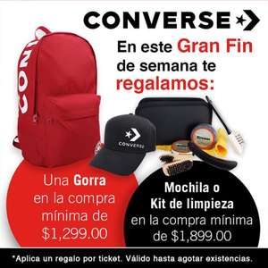 Oferta El Buen Fin 2019 en tiendas Converse