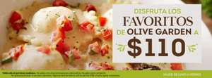 Olive Garden: vuelven los favoritos a $110