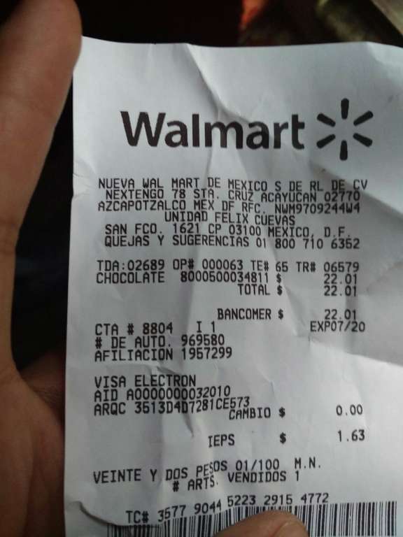 Walmart: Kinder delice con 10 piezas a $22.01