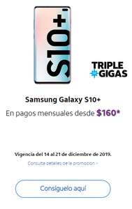 AT&T Samsung Galaxy S10+ al contratar Plan Consiguelo