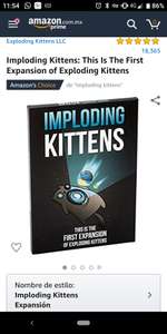 Amazon: Expansión Imploding Kittens