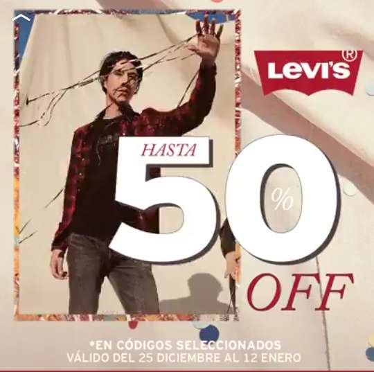 Levi's: Rebajas de hasta el 50%