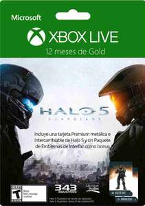 B-Store en línea: Xbox Live Gold 12 meses a $560