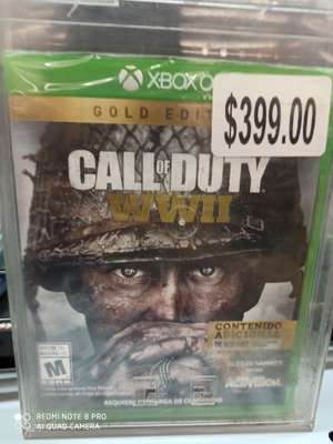 Walmart Paraíso: CoD WWII para Xbox One