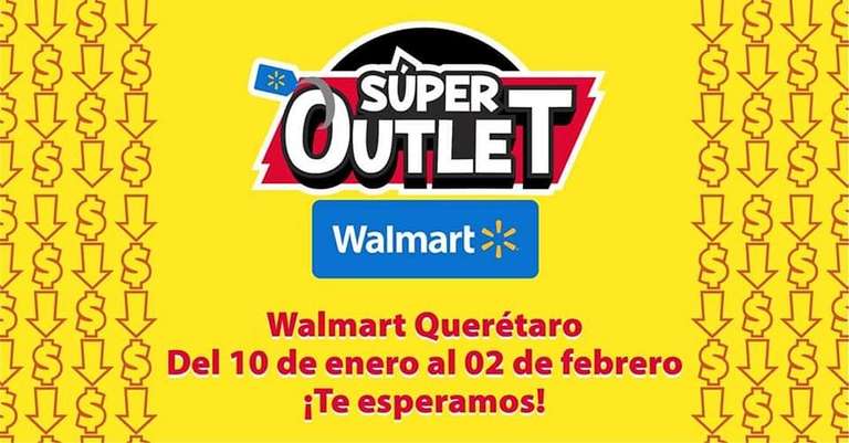 Mañana empiezan con los súper outlets de Walmart solo algunas tiendas se las dejo en la descripción