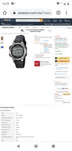 Amazon: Reloj Casio barato digital