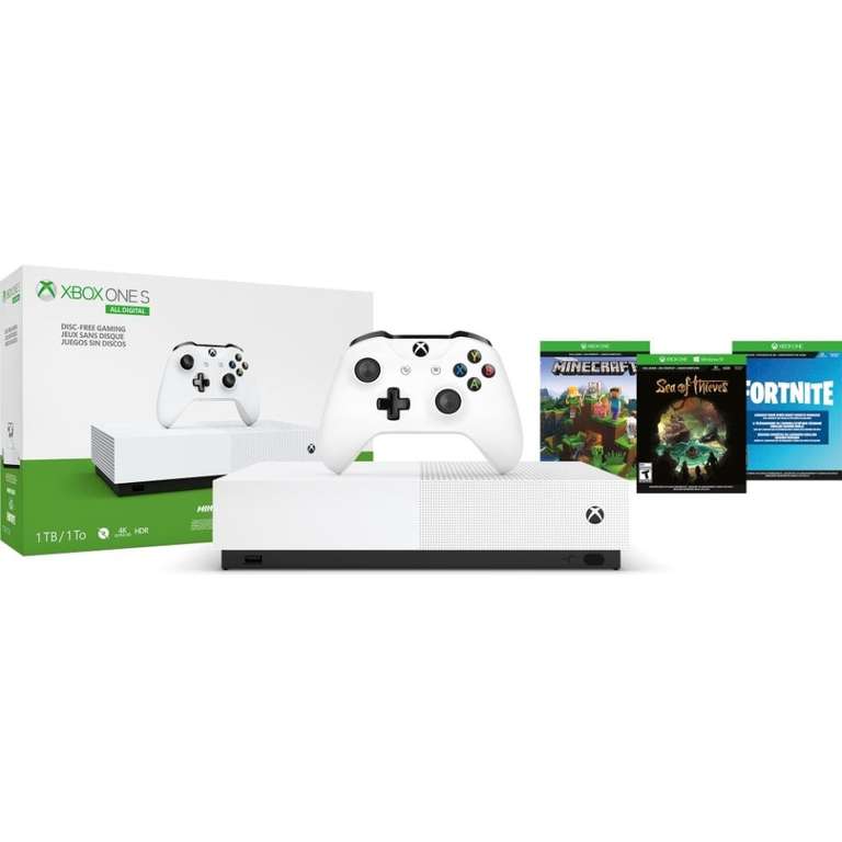 Walmart Xbox One S 1TB Digital con 3 juegos