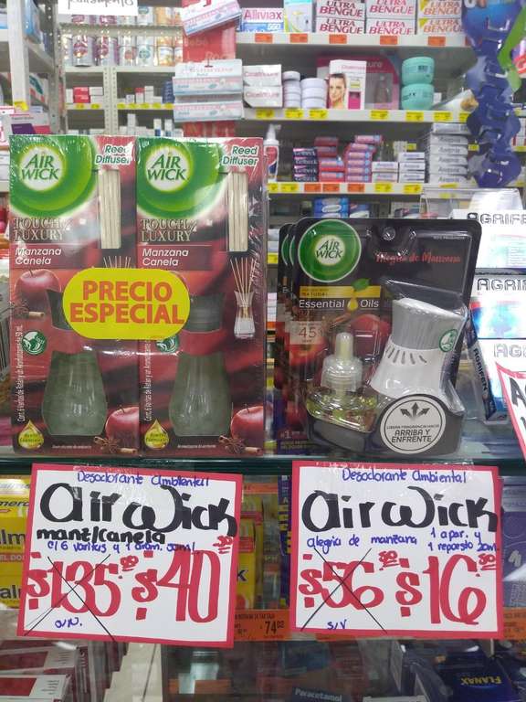 Farmacias Guadalajara: Desodorante Ambiental aromas Navidad 70 % desc