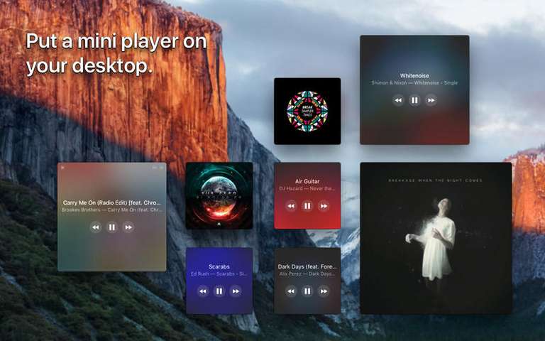 AppStore Silicio Widget Reproductor de Música GRATIS tiempo limitado