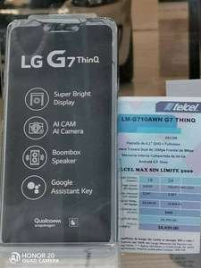CAC Telcel: LG g7 thinq