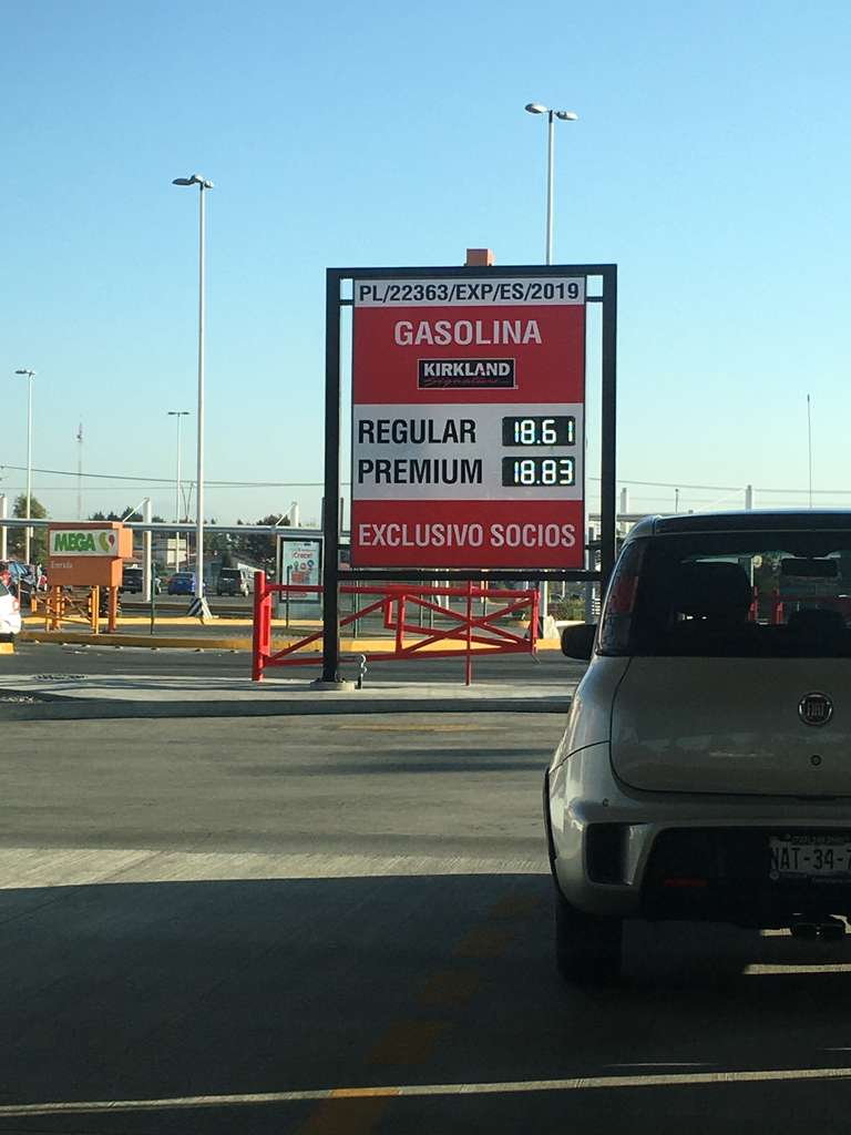 Gasolina Costco Toluca