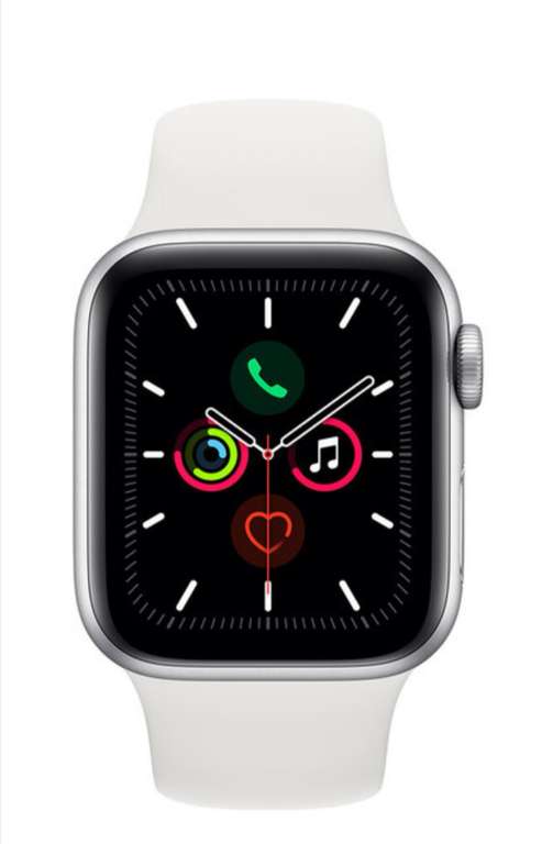 Costco: Apple Watch Series 5 (GPS) Caja de Aluminio de 40mm Color Plata con Correa Color Blanca