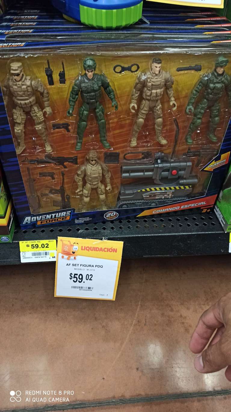 Walmart: Set de figuras Adventure Force