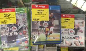 Varios videojuegos para Xbox y PS4 en Soriana Boca del Río, Veracruz