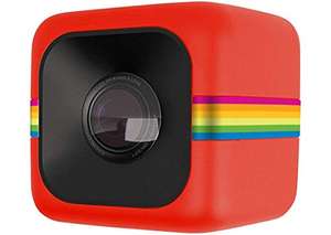 Amazon: Cámara de Acción Polaroid Cube HD Lifestyle Action Roja Prime
