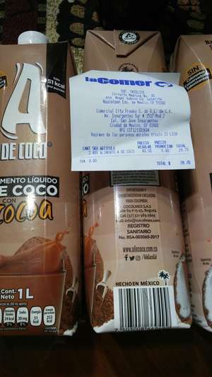 La Comer: alimento de Coco con cocoa.