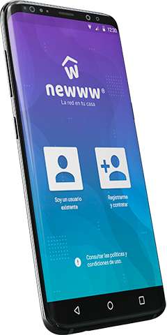 Newww: Red Telcel 4.5G Internet con Datos ilimitados + 1500 minutos llamadas en HD