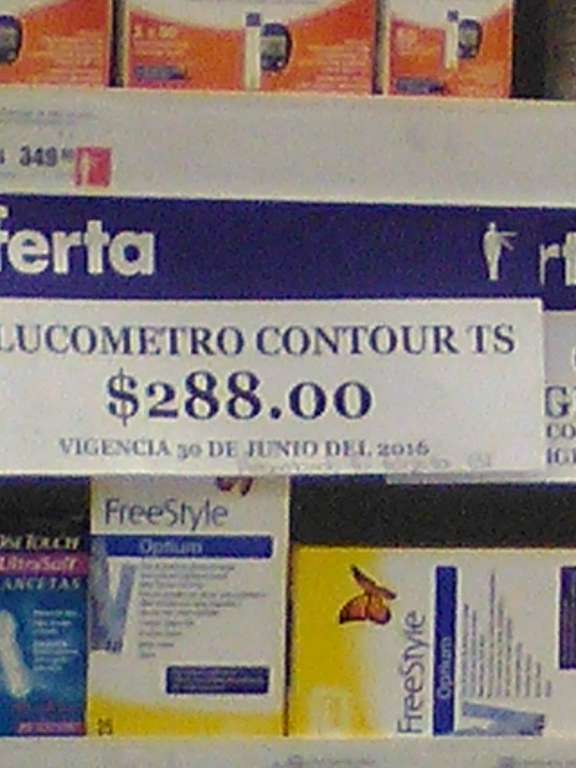 Farmacias Benavides: Glucómetro Contour ts a $288