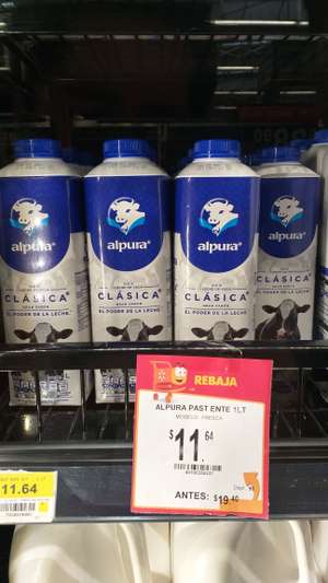 Walmart: Leche alpura Clasica