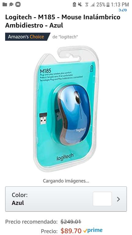 Amazon: Mouse Logitech M185