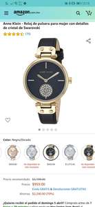 Amazon: Reloj Anne Klein mujer